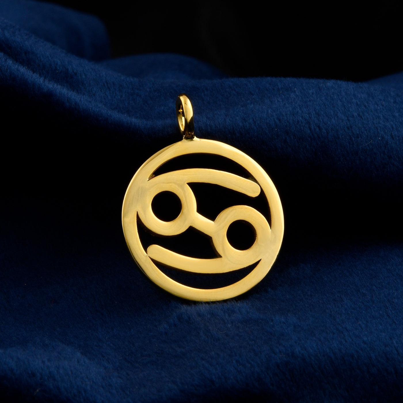 Cancer Zodiac Pendant - Gold Plated