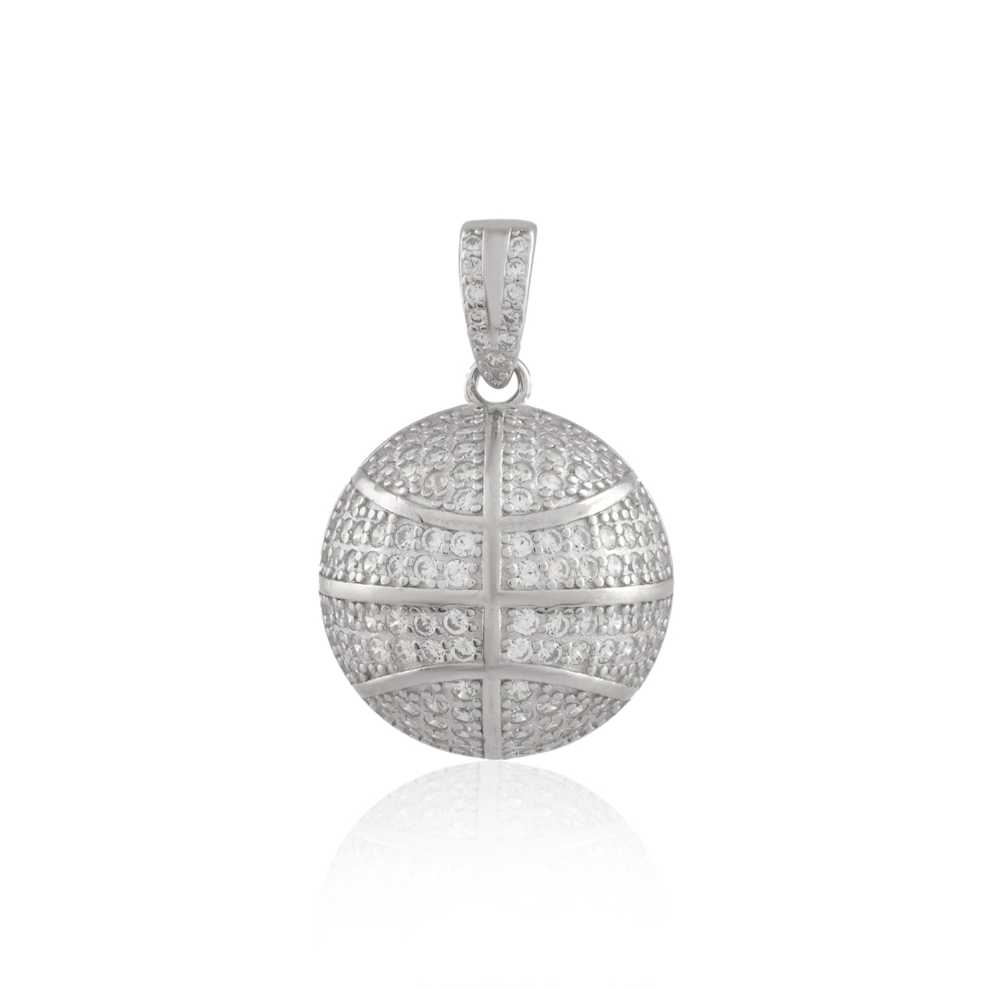 Hoop Dreams Pendant - Silver