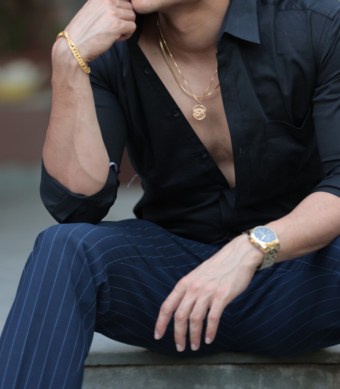 Modern Classic Cuban Bracelet - Gold