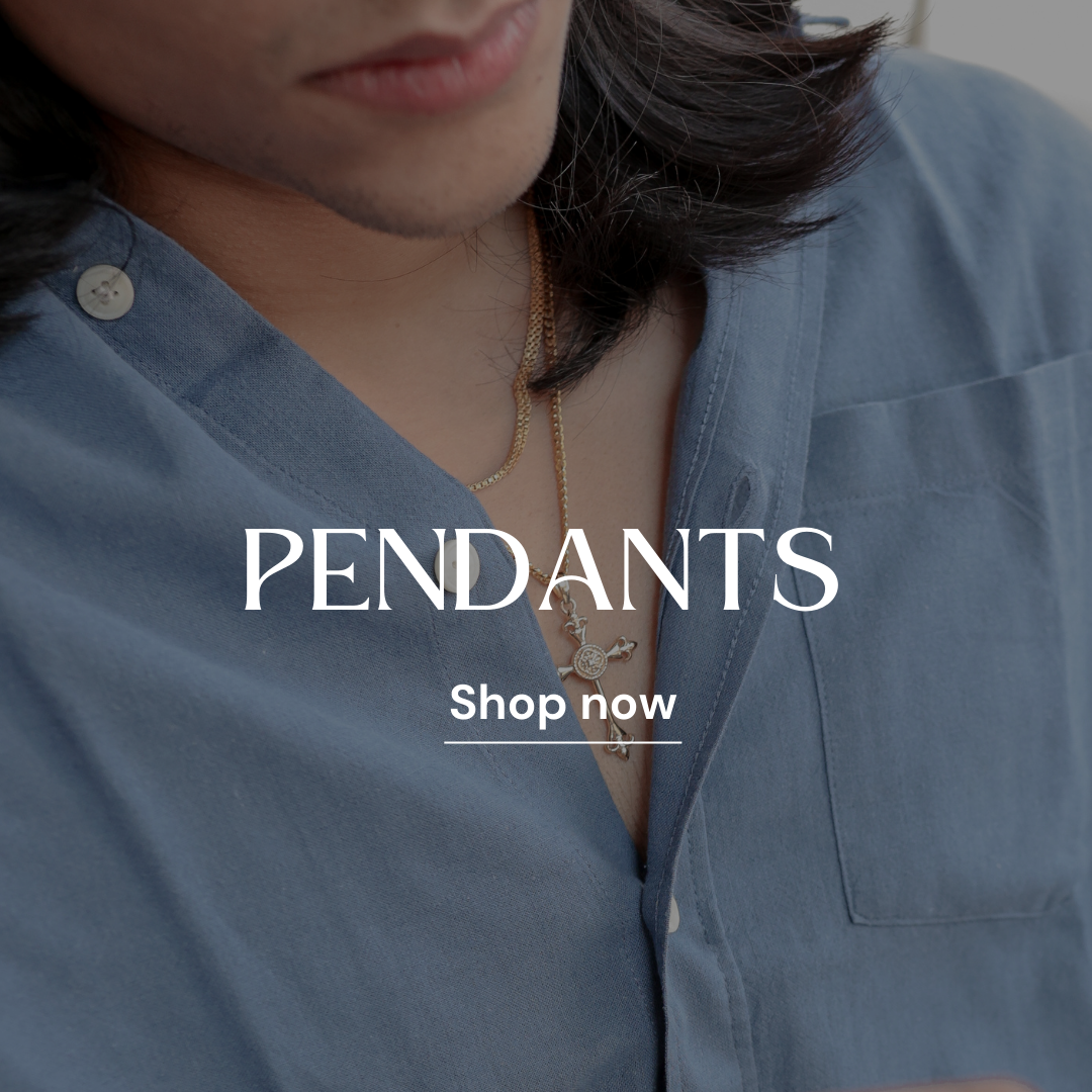 Showcase of gold plated necklaces featuring various gold plated pendants. From latest gold chain design for men to Gold locket, this collection offers something for every style