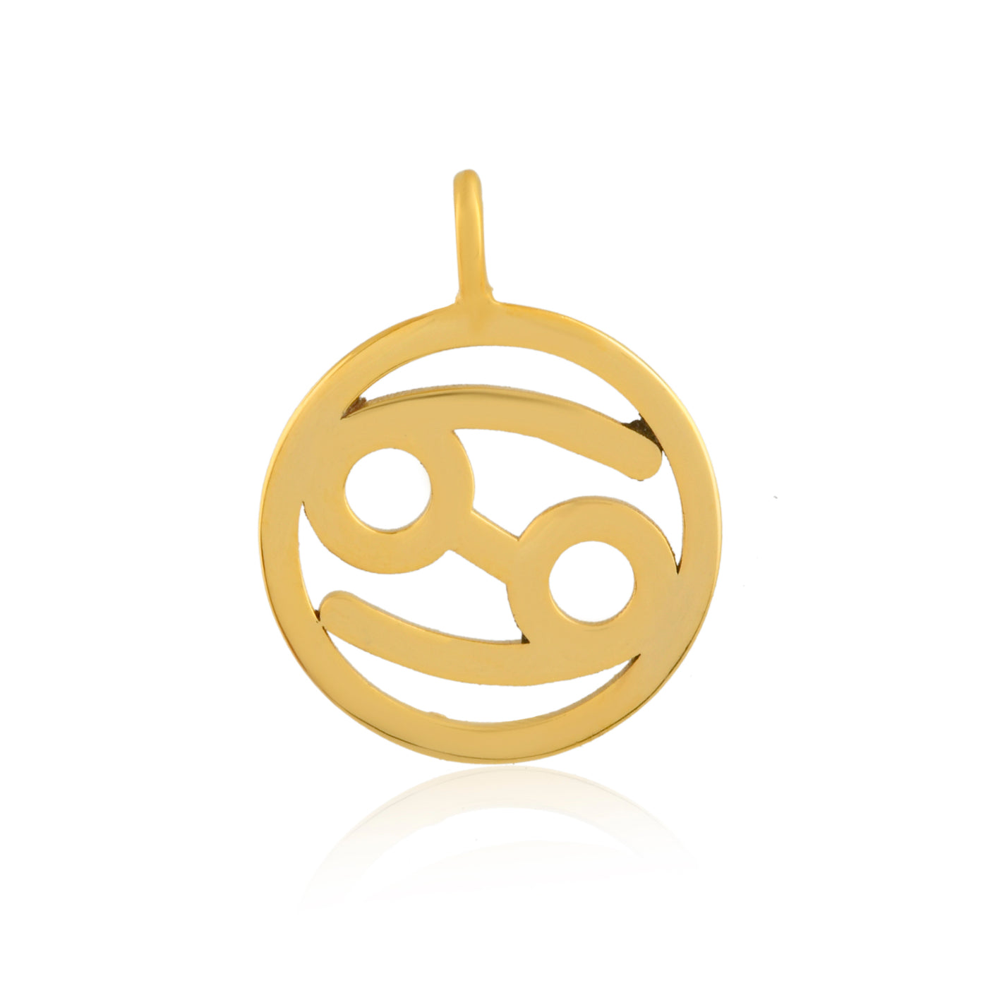 Cancer Zodiac Pendant - Gold Plated