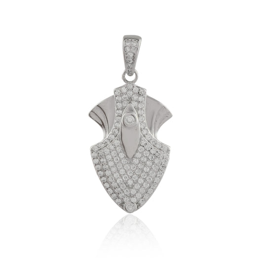 Eye of Wisdom Pendant - Silver