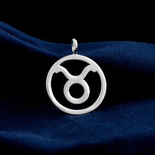 Zodiac Pendant - Sterling Silver (Unisex)