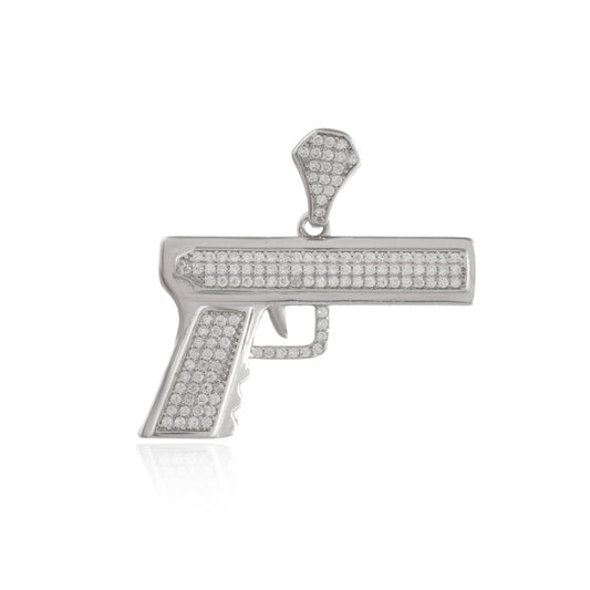 Urban Edge Pendant - Silver